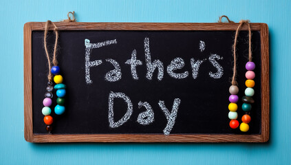 Father’s Day DIY craft project, fun handmade gift concept