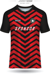 Soccer Football jersey template sport t shirt design