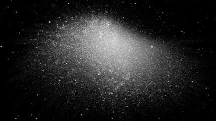 Obraz premium A grayscale abstract design with a radiating effect.