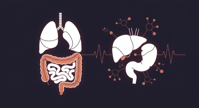 Futuristic healthcare vector, blending minimalist design with advanced medical technology. Ideal for health tech presentations