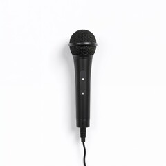 Microphone with speech notes and clicker