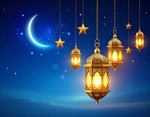 lantern in the night
