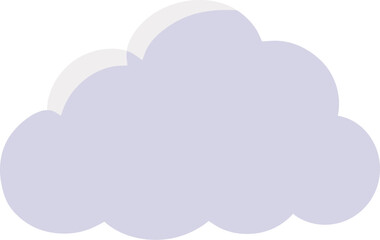 Subtle cloud pattern with soft pastel gradient (sky blue to lilac), dreamy wallpaper with white background.