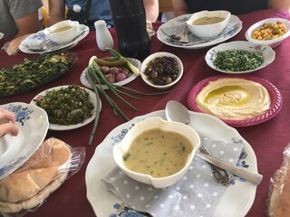 breakfast on table