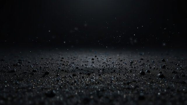 Dark Abstract Background Glowing Particles and Dark Textures