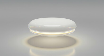 Abstract Floating Disc