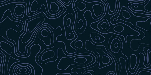 Intricate topographic lines create a dynamic background design with muted colors