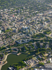 Aerial view of the city of Vancouver