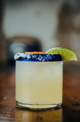 Cold Margarita on the Rocks