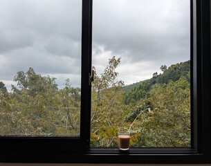 view from the window of a house