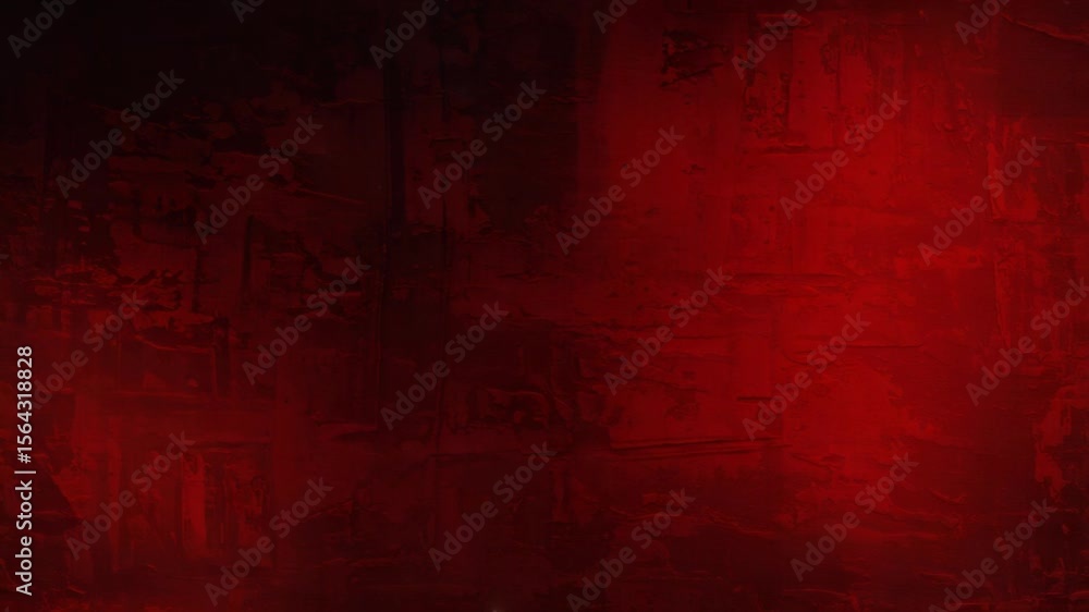 Poster a dark red grunge texture background features a rough wall pattern with a vintage and abstract desig