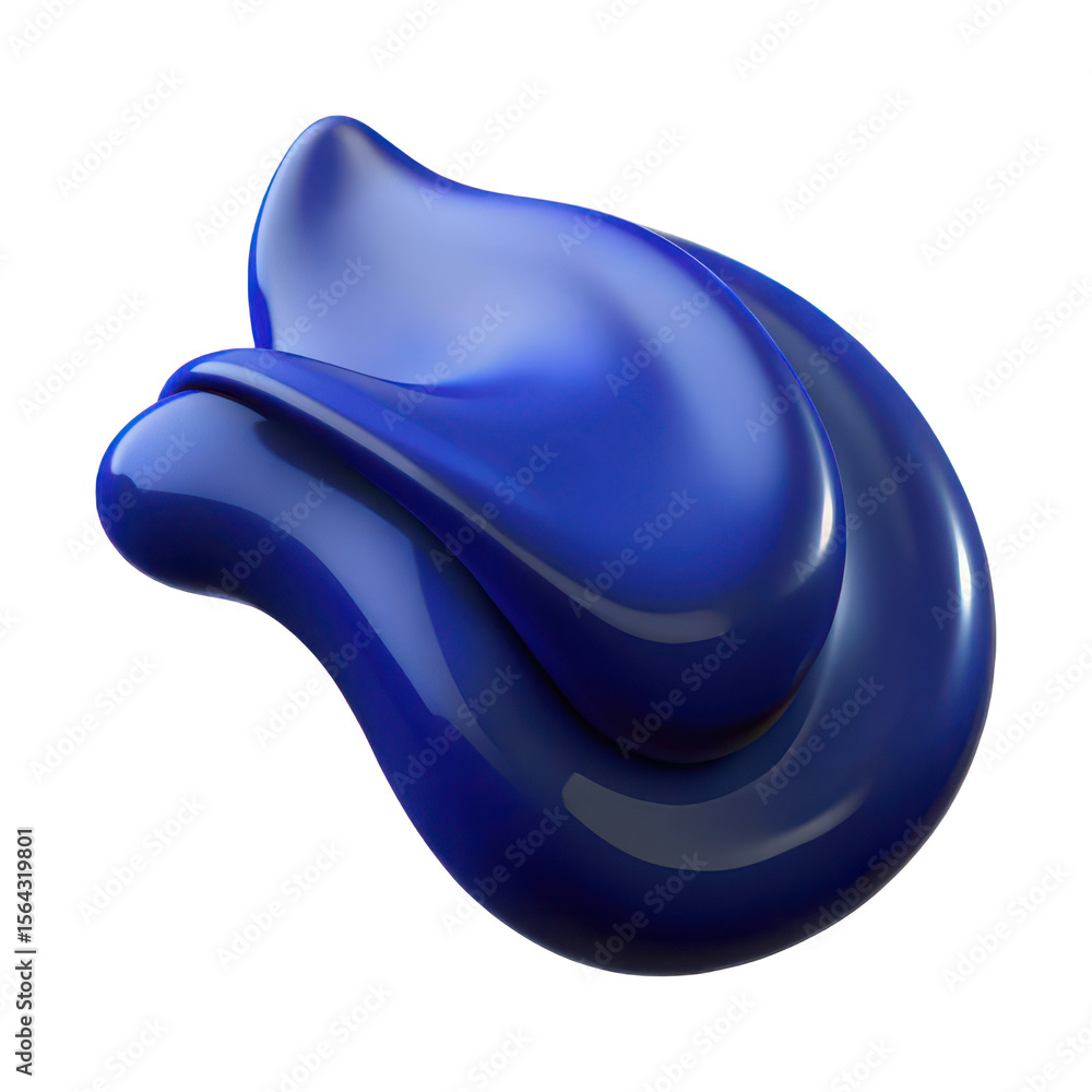 Poster abstract blue paint swirl background texture design element graphic resource for designers and artis