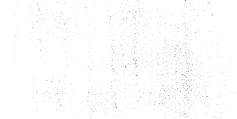 Dirty or dust film grain speck grit grunge overlay on white background grain noise particles. of grunge wall design. Dirty eroded vintage background Vector illustration.