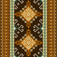 Geometric Tribal Rug Design with Southwestern and Bohemian Influences