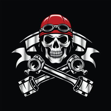 DimMoire ディムモアール Skull ロゴトレーナー Dimmoireロゴトレーナー skull