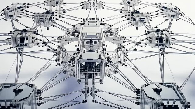 Abstract interconnected structures