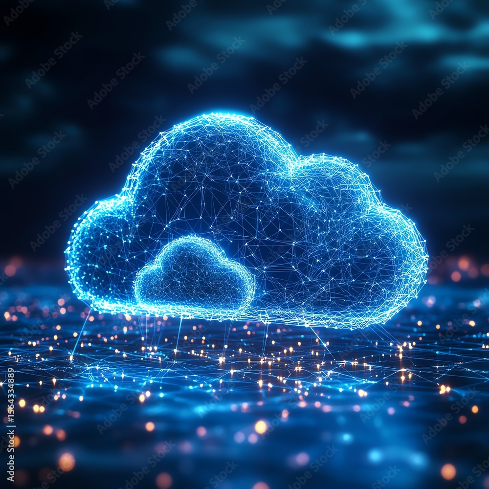 Poster The idea of storage technology involves moving data to cloud computing systems