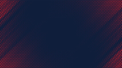 Halftone background vector, abstract backdrop design with two tone pattern and copy space for edit your content