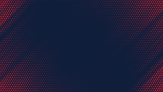 Halftone background vector, abstract backdrop design with two tone pattern and copy space for edit your content