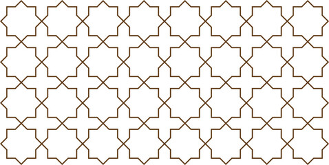 vector seamless simple arabic islamic pattern 