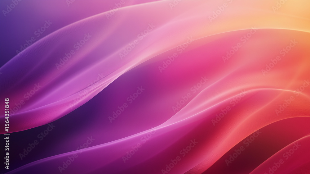 Poster abstract colorful background with waves. abstract background with colorful smooth waving texture