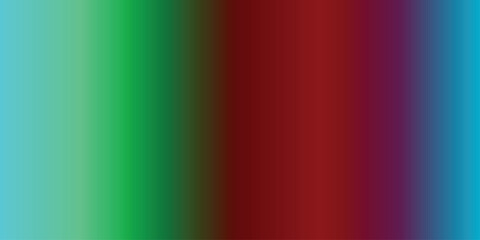 Vibrant Gradient with Green, Red, and Blue Shades
