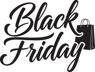 Black Friday Sale Typography Design