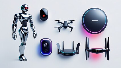 High technology chatbot robotics technology instruments of AI / IT agentic AI