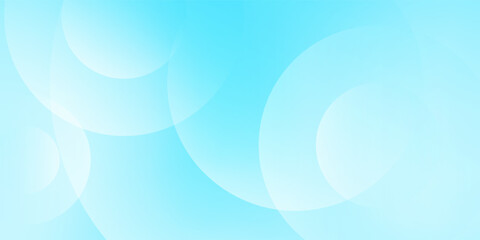 abstract light blue background with overlapping circles style.