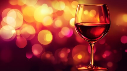 55.Retro design templates for restaurant menu card with silhouette wine glass. Abstract backgrounds for cafe menu. Set of cards for corporate identity, flyer or cover, 3D illustration