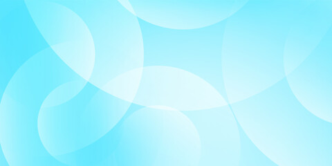 abstract light blue background with overlapping circles style.
