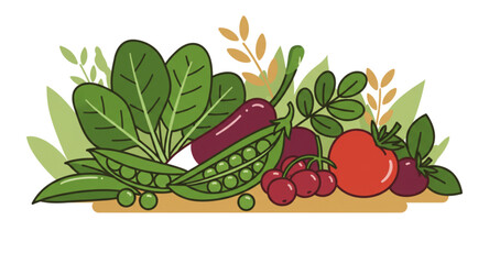 vegetables and fruits