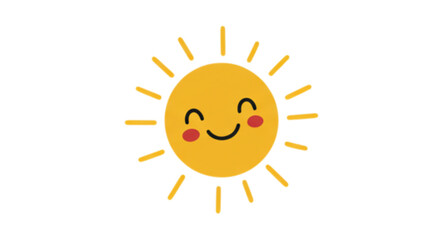 sun with a smile