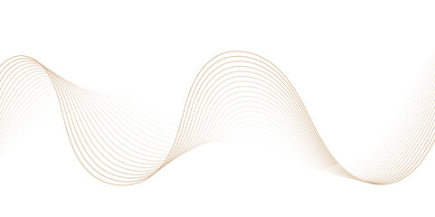 Premium abstract background design with wave line pattern texture in luxury pastel color.
