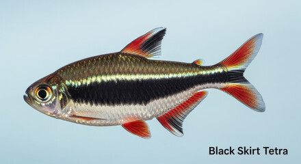 Obraz premium Black Skirt Tetra