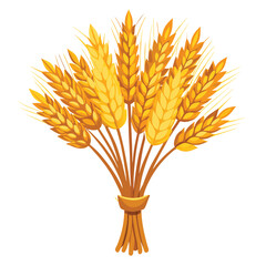 Vibrant red ripe fruit illustration isolated on white background