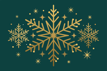 snowflake on a white background