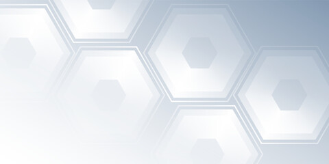 Abstract background with dynamic wavy hexagon texture. suitable for wallpaper poster banner modern abstract simple