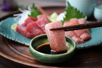 まぐろのお刺身(トロ)
