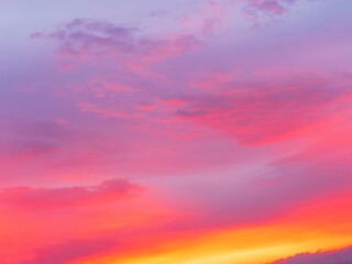 Twilight sky background with Colorful sky in twilight background