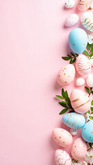 colorful easter eggs