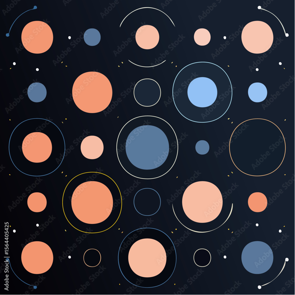 Poster vector sheet of holographic icons glowing in bright neon hues. clean, sharp, and futuristic — design