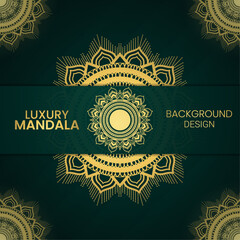 Luxury mandala design , template
