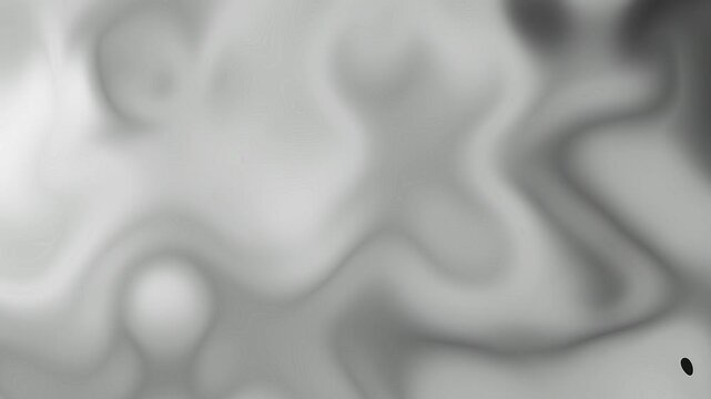 Soft white and gray abstract fluid gradient, Minimal dreamy motion background loop