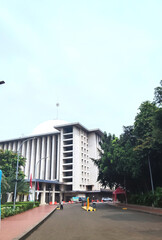Grand Istiqlal Mosque in Central Jakarta, Indonesia