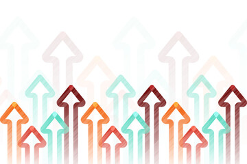 Business arrow directional for success and idea. Arrow abstract background banner template.