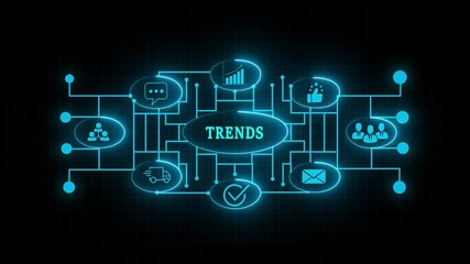 Recent and latest trend. Business, Technology, Internet Technology, Internet and network concept. Recent and latest trend. - Powered by Adobe