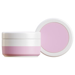 Cream Jar Cosmetic