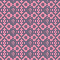 Seamless vector background. Decorative geometric shapes
