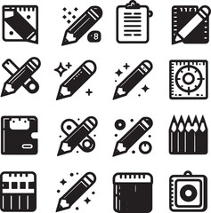 set of tools stationary